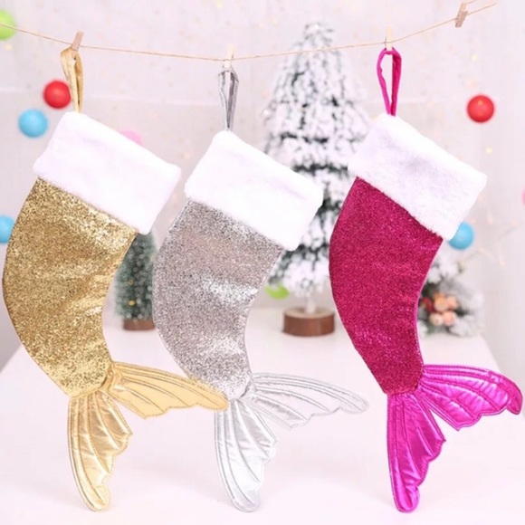 🎄🧜🏼‍♀️Mermaid Tail Stockings🎄🧜🏼‍♀️ - Picture 3 of 3